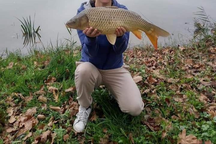 Lake Fishing Resort Lukinic Brdo Bagian luar foto